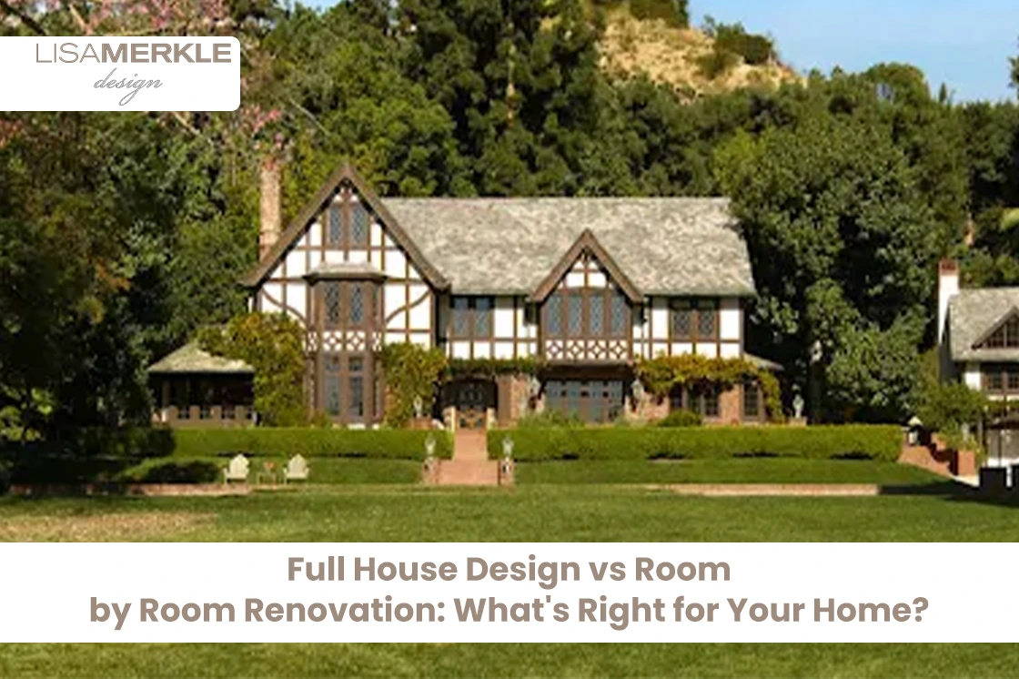 full house design services in California